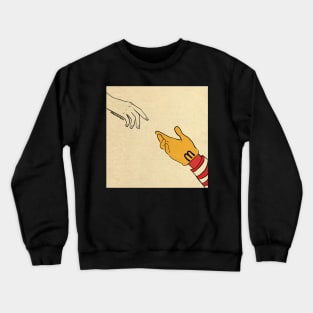 Mcdonalds hand #2 Crewneck Sweatshirt